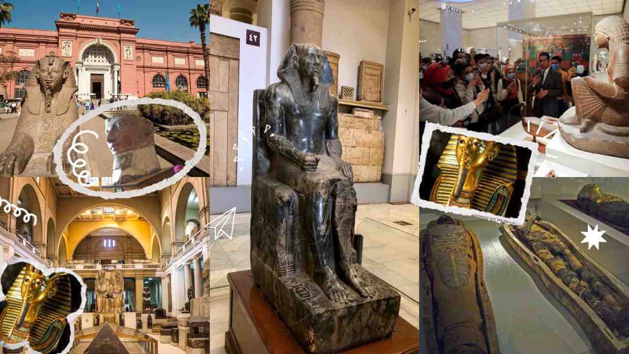 开罗一日游，埃及博物馆和埃及文明国家博物馆-the-Egyptian-museum-and-the-national-museum-of-the-Egyptian-civilization